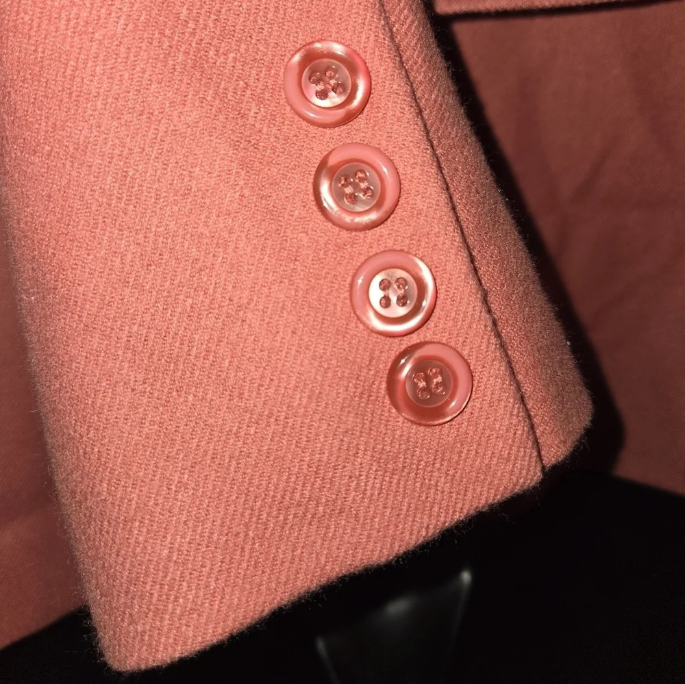 Rose Pink Wool Jacket 🌹 - Picture 8 of 12
